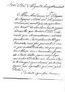 Ofícios de Gaspar da Costa Posser e de João Gomes da Silva para Miguel de Arriaga Brum da Silveira, sobre o envio de regulamentos, livros de colecções das ordens, exemplares de passaportes, patentes de tropas estrangeiras do Regimento de Lagos.