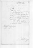 Correspondência de Francisco de Paula Leite para D. Miguel Pereira Forjaz, ministro e secretário de Estado dos Negócios da Guerra, sobre requerimento de um capitão, administração dos civis, comissão de serviço e operações.