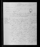 Correspondência de Manuel Bernardo de Chaby para D. Miguel Pereira Forjaz, ministro e secretário de Estado dos Negócios da Guerra, sobre franceses.