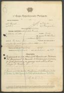 António Pereira - Soldado - Regimento  de Infantaria Nº 29
