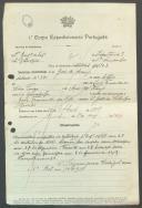 José de Araújo - Soldado - Regimento de Infantaria nº8