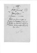 Documento transferido para o processo individual de Vicente de Melo Noronha Meneses Lemos.