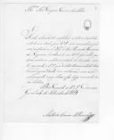 Correspondência de  António Xavier de Resende para D. Miguel Pereira Forjaz, ministro e secretário de Estado dos Negócios da Guerra, sobre uma carta que poderá pertencer à Universidade de Coimbra.