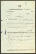 Caetano Tomás Tempero - Soldado - C.A.L.P.