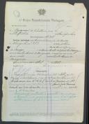 Mário de Assunção de Barros - 2ºSargento - Regimento de Infantaria nº10