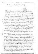 Ofício de R. Clerk, governador de Elvas, sobre as tropas auxiliares.