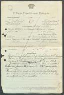 Manuel Lopes de Oliveira - Soldado - Regimento de Infantaria nº8