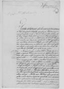 Carta de D. Miguel Pereira Forjaz para D. João de Almeida de Melo e Castro, sobre a organização das Milícias e Ordenanças, com carta do barão de Wiederhold, sobre o projecto de tácticas para Ordenanças e Milícias.