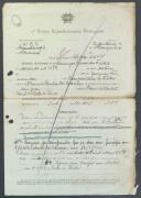 Domingos Fernandes Freitas - Soldado - Regimento de Infantaria nº3