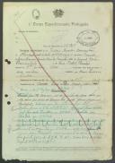 Isidoro Mendes Baranhos - 1ºsargento - Corpo de Artilharia Pesada