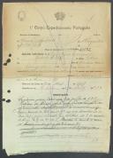 Lázaro Augusto Carrosqueiros - Soldado - Regimento de Infantaria nº10