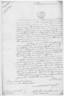 Carta do tenente-coronel Félix Pereira da Piedade para D. João de Almeida de Melo e Castro sobre uma expedição a Madrid.
