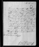 Correspondência de António da Silva Maldonado de Eça para o conde Sampaio sobre a saída de Miguel de Figueiredo da 1ª Companhia do Regimento de Cavalaria 4  e vencimentos.