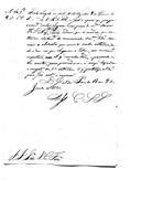 Correspondência do conde de Subserra para José da Veiga de Castro Ferreira e António Firmo Felner, acerca dos vencimentos a dar às praças que passaram a gozar a reforma prometida na ordem do dia 30 de Maio de 1815 e sobre o envio de uma certidão do soldado Domingos José Rebelo que serviu na Divisão de Voluntários Reais d' El Rei.