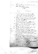 Conselho de investigação feito ao soldado Manuel Gonçalves Machado, do 1º Regimento de Infantaria da Divisão dos Voluntários Reais d'El-Rei, pelo crime de deserção.