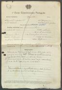 Casimiro Rua - Soldado - Regimento de Infantaria nº19