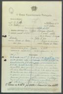 Alfredo Rodrigues Marinho - Soldado