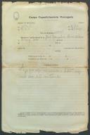 José Gonçalves Dias Neiva - 2º Sargento - Regimento de Infantaria 3 