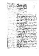 Carta de Santiago Carvajal, padre pelo Real Patronato do Povo de Monte-Cristo, jurisdição da cidade de Guadalquivir do reino do Perú, para a infanta de Espanha e princesa do Brasil, pedindo-lhe para interceder junto do pai para ser nomeado bispo nas Índias e exposição de Nicolau de Angulo.