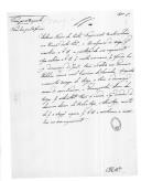 Carta de António Isidro da Costa para D. Miguel Pereira Forjaz, ministro e secretário de Estado dos Negócios da Guerra, sobre víveres e comércio.