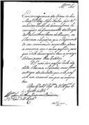 Ofício expedido pela Repartição do Quartel-Mestre-General ao tenente-coronel António Joaquim Bandeira, comandante do Regimento de Cavalaria nº 10, sobre a restituição das clavinas e espadas que o regimento do seu comando emprestou para a Divisão dos Voluntários Reais do Príncipe, podendo o mesmo mandá-las receber do comissário encarregado do fornecimento da Divisão.