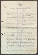 Francisco António Esteves - Soldado - Regimento de Infantaria nº10