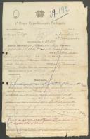 Alberto dos Anjos Ferreira - Soldado - Regimento de Infantaria nº16