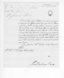 Correspondência de Manuel de Sousa Ramos para D. Miguel Pereira Forjaz, ministro e secretário de Estado dos Negócios da Guerra, sobre a necessidade de um carpinteiro e homens para a contrução de pontes, vencimentos, despesas realizadas para a contrução de pontes e notícias de Abrantes.