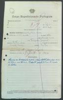 Agostinho Mendes - Soldado - Regimento de Infantaria nº29