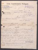 Jerónimo da Silva Moita - Soldado - Regimento de Infantaria nº2
