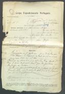 João Nunes Borges - Soldado - Regimento de Infantaria nº15