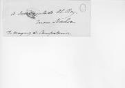 Carta do marechal Beresford para D. João VI sobre a Guerra Peninsular.