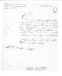 Ofício de José Bernardino de Oliveira para o barão de Albufeira sobre o envio de documentos.