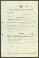 João Joaquim Freire - Soldado - C.A.L.P.