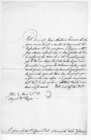 Ofício de Manuel António da Fonseca e Gouveia, chanceler da delegação e Casa do Porto, para D. Miguel Pereira Forjaz, ministro e secretário de Estado dos Negócios da Guerra, sobre presos.