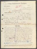 José Luís Gomes - 2ºSargento - Regimento de Infantaria nº29