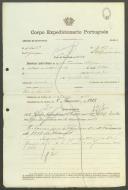 José Francisco Vinagre - Soldado - C.A.L.P.