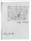 Correspondência de D. Miguel Pereira Forjaz, ministro e secretário de Estado dos Negócios da Guerra, para António Firmo Felner, ajudante da Secretaria Fiscal da Fazenda dos Arsenais Militares do Reino sobre administração do hospital da vila de Tomar, evacuação e hospitalização, vencimentos, saúde, pessoal, obras e manutenção.