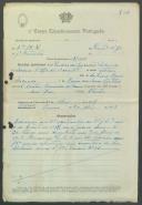 Isidoro da Conceição Delgado - Soldado - Regimento de Infantaria nº10