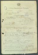 Francisco José Bernardino - Soldado - Regimento de Infantaria nº19
