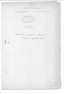 Ofícios de Duarte José Fava para D. Miguel Pereira Forjaz, ministro e secretário de Estado dos Negócios da Guerra, e portaria a regular as obrigações do inspector de quartéis.