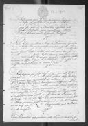 Aviso, decreto e instrução (cópias) sobre a despesa de uma parte do Exército Português e contribuição pelo Grâ-Bretanha.