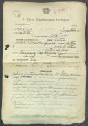 José António - Soldado - Regimento de Infantaria nº15