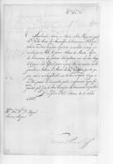 Correspondência de Francisco de Paula Leite para D. Miguel Pereira Forjaz, ministro e secretário de Estado dos Negócios da Guerra, sobre pessoal, passagem de militares ingleses por Elvas, entrega de requerimento ao rei e vencimentos.