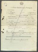 Francisco Ales da Sila - Soldado - Regimento de Infantaria nº8