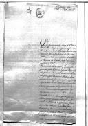 Carta de António José Correia, contador fiscal da Fazenda do Hospital, para a regência e requerimento do abade e monges de São Bento da Saúde sobre a cedência de uma dependência do mosteiro para instalação da Contadoria Fiscal da Fazenda dos Hospitais Militares do Reino.