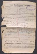 José Tomás Segurado Teixeira - 1ºCabo Ferrador