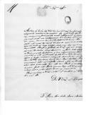 Carta de Maria Ana de Sá Sousa Chichorro para D. Miguel Pereira Forjaz, ministro e secretário de Estado dos Negócios da Guerra, sobre um baú roubado num hiate.