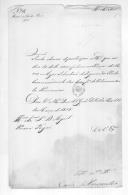 Correspondência do conde de Amarante para D. Miguel Pereira Forjaz, ministro e secretário de Estado dos Negócios da Guerra, pedindo a opinião sobre dois soldados pertencentes aos vencimentos, falecimento do major Sebastião de Figueiredo Pinto e o requerimento de Francisco António de São Frutuoso, director do hospital de Chaves.