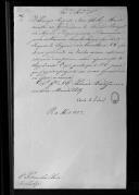 Correspondência do conde de Linhares para D. António de São José e Castro, patriarca eleito de Lisboa, sobre remessa de requerimentos de Francisco Luís de Sousa do Regimento de Cavalaraia 9, de João Crisóstomo Sasso do Regimento dos Voluntários Reais do Comércio, consulta sobre o requerimento de António da Costa Vale, vencimentos, pessoal, informações militares e pagamento do soldo à viúva do soldado Manuel Rodrigues Ramalho.